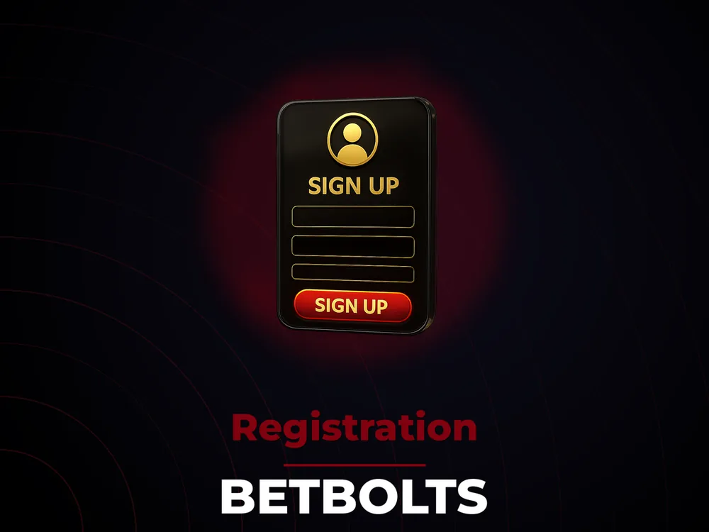 Betbolts - Registration