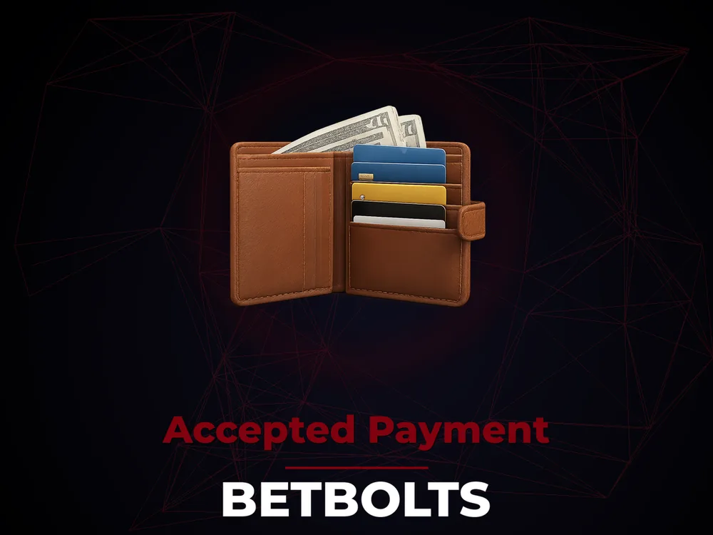 Betbolts - Accepted Payment