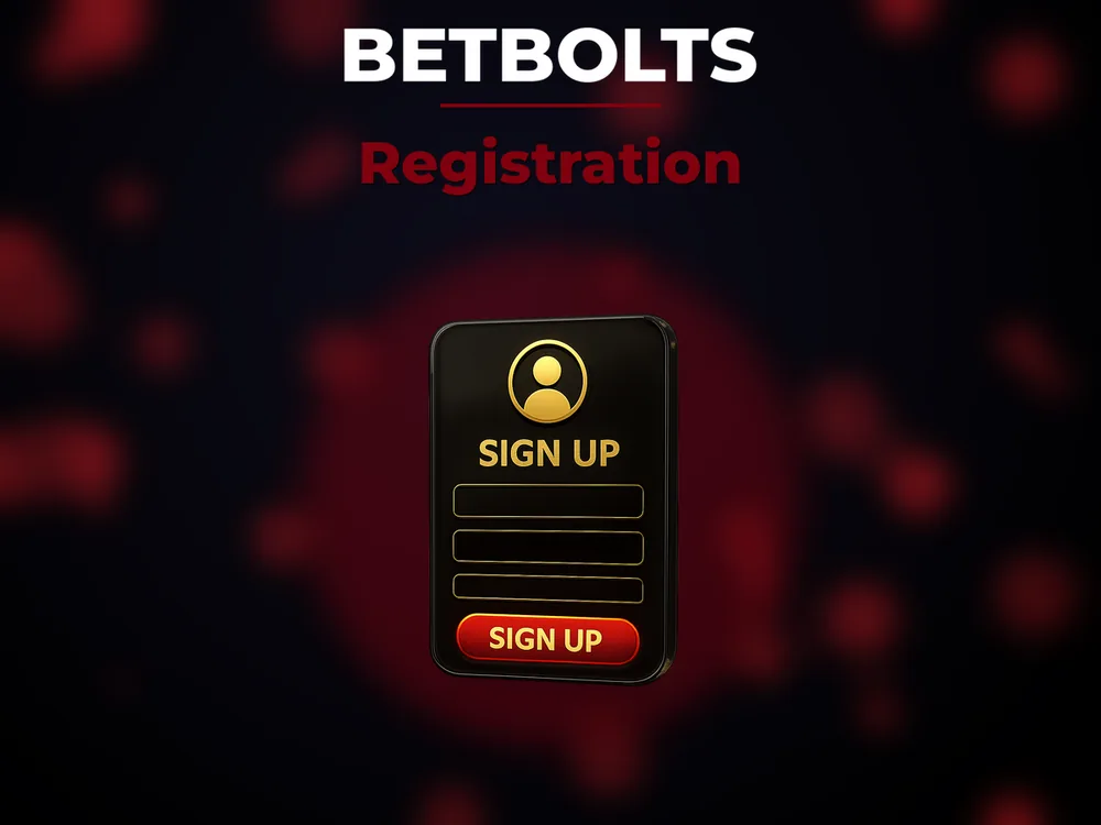 Betbolts - Registration